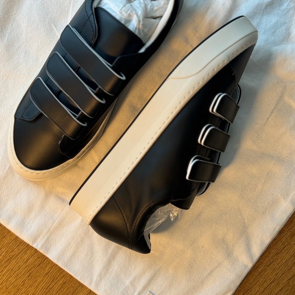 The Row - Dean leather low-top sneakers